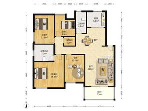 風(fēng)華天城同順坊通透四房 中間樓層采光優(yōu)，產(chǎn)證滿二無憂置業(yè)